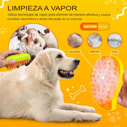 Cepillo Vaporizador para Mascotas