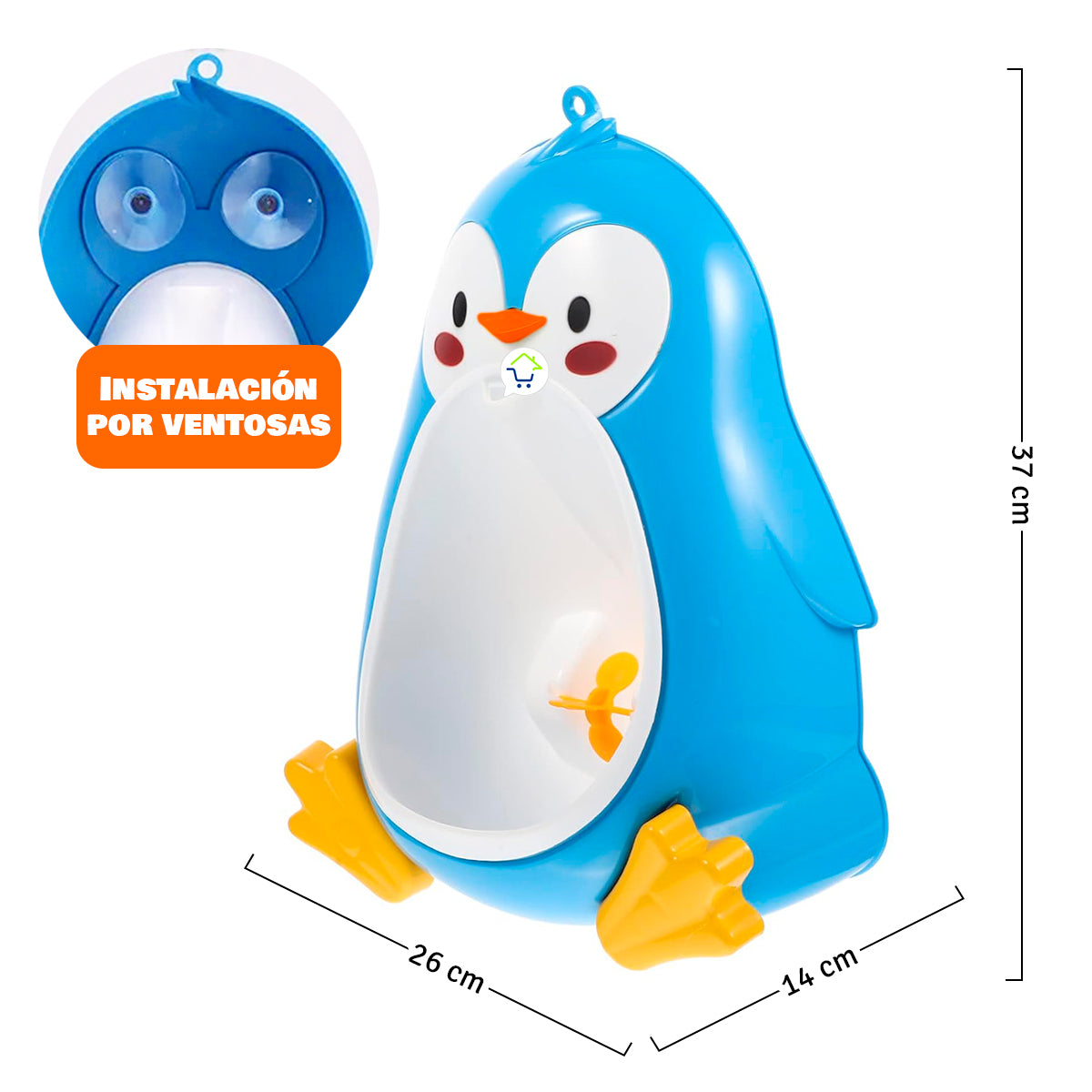 Orinal Portátil Pingüino