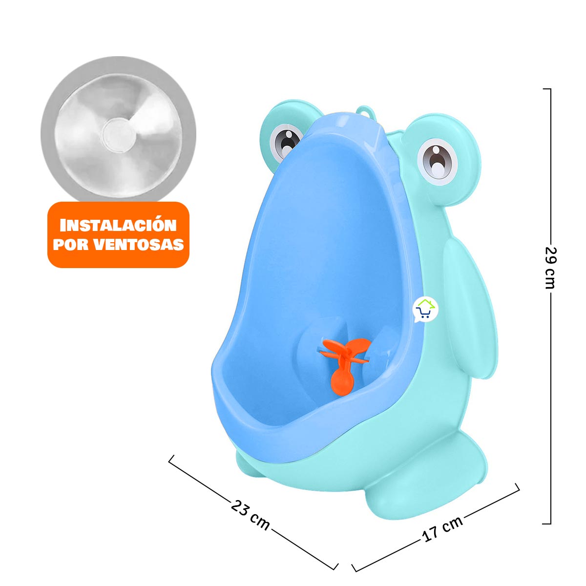 Orinal Portátil Infantil De Rana